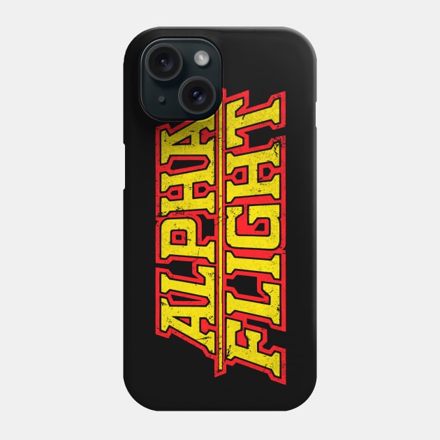 Alpha Flight Vintage Logo Phone Case by OniSide