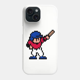 8-Bit Home Run - Atlanta Phone Case