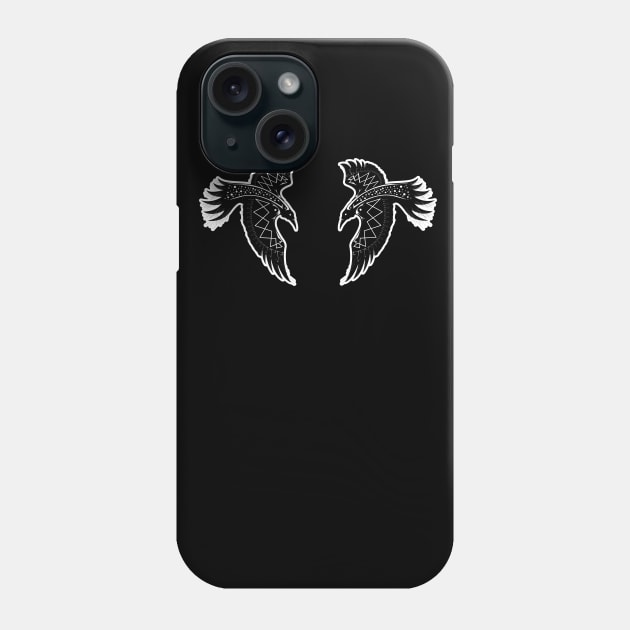 Hugin and Munin Phone Case by SpeedWeed76