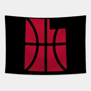 Utah Basketball Tapestry