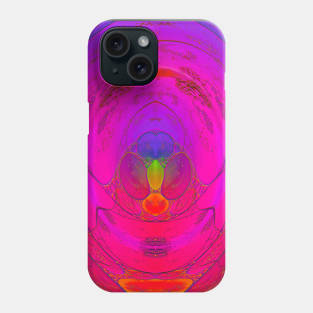 Pink circles Phone Case