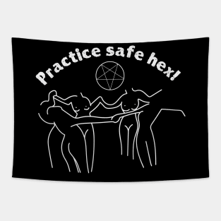 Practice Safe Hex Tapestry