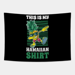 Dabbing Pineapple Funny Pineapple Gift Tapestry