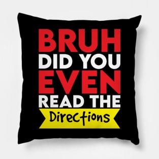 Funny Saying, Vintage Gift Idea Pillow