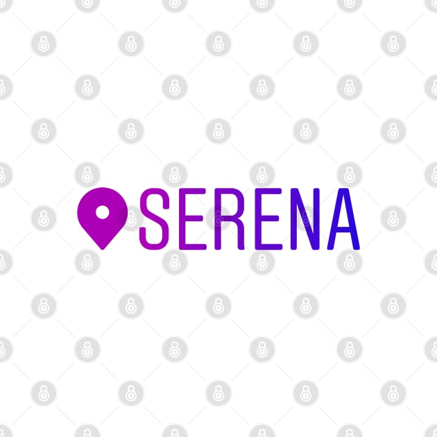 Serena Instagram Location Tag by RenataCacaoPhotography