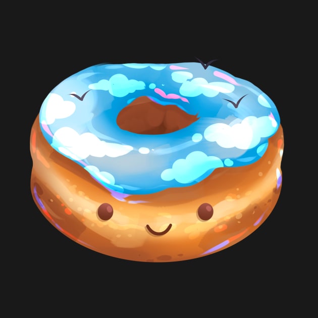 Blue Sky Donut by Claire Lin