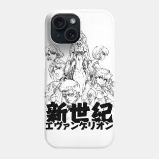 EVA CREW (black) Phone Case