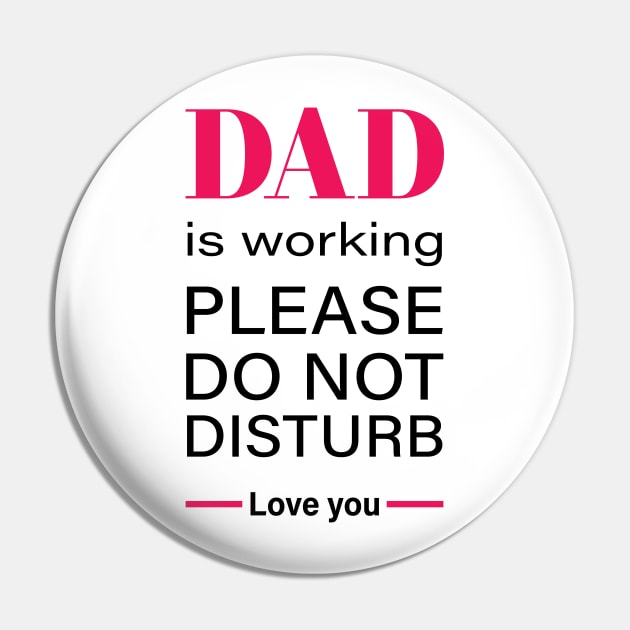 Working dad do not disturb - working from home struggle Pin by RedCrunch