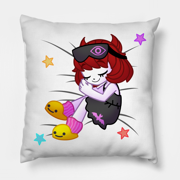 Sleepy Pals Mary Arcadekitten Pillow TeePublic