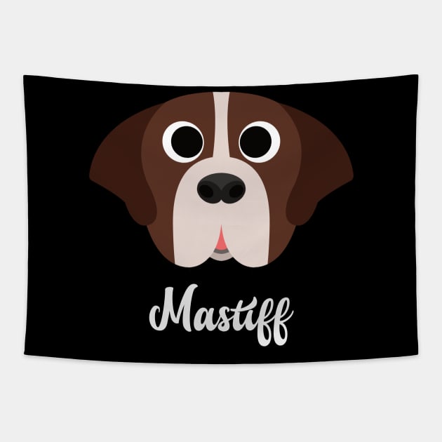 Mastiff - English Mastiff Tapestry by DoggyStyles