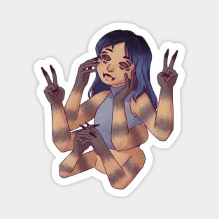 human arachnid Magnet