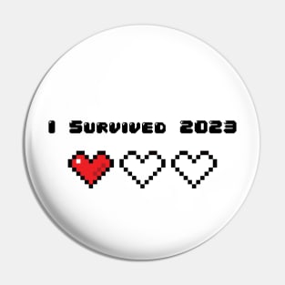 I Survived 2023 Pin