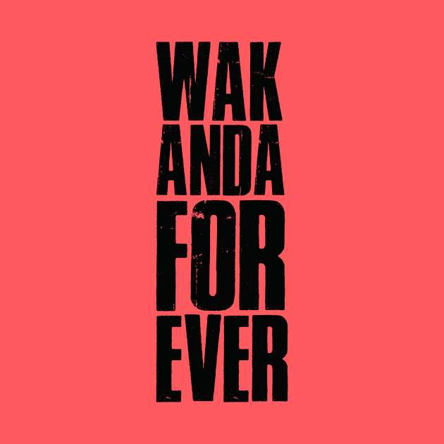Wakanda Forever by gastaocared