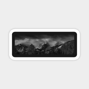 Shrouded Rocky Mountains Magnet