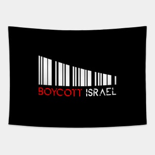 Boycott Israel - Support Muslims Of Gaza & Stand For Freedom Tapestry