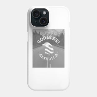 God Bless American Fourth of July Phone Case