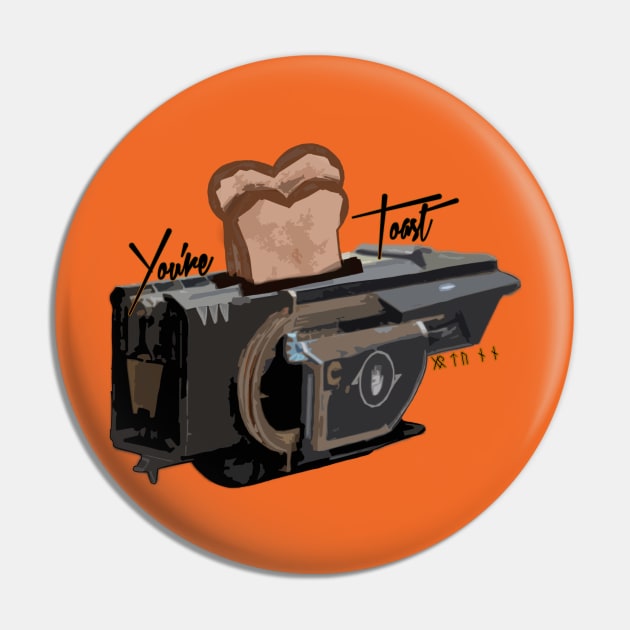 You're Toast! (Jotunn) Pin by triotdesigns