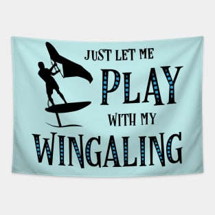 Playing with my Wingaling Tapestry