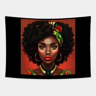 Black History Month T-Shirt Tapestry