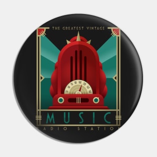 Vintage Music #TPArtDecoContest Pin