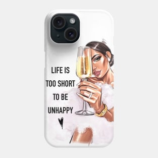 Life is happening Phone Case