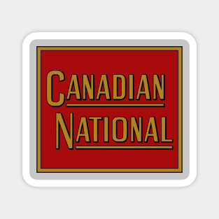 Canadian National Railway Magnet