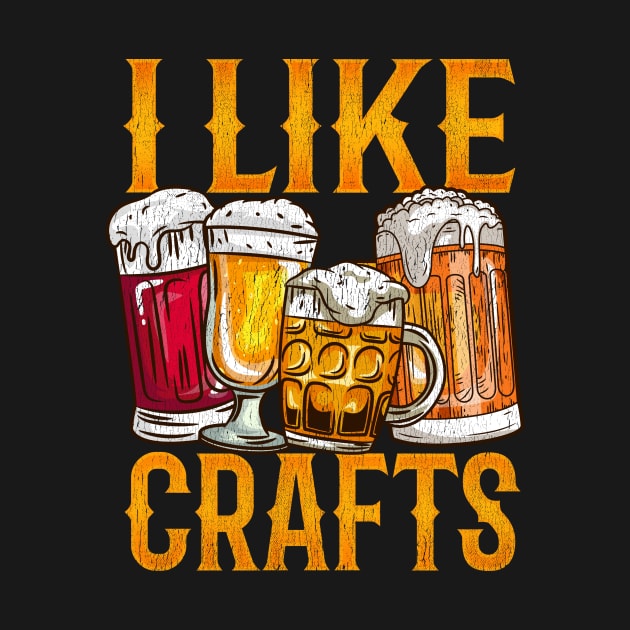 I Like Like Crafts - IPA Ale Beer drinking and brewing product by biNutz