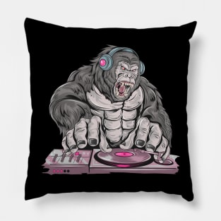 Gorilla DJ Pillow