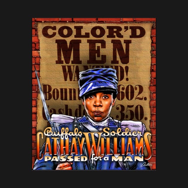 BUFFALO SOLDIER Cathay Williams by ArlenSchumer