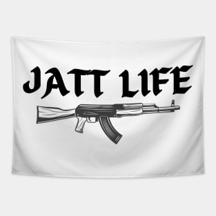 Jatt Life punjabi design Tapestry