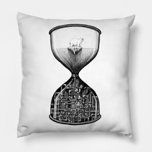 Time is running out Pillow