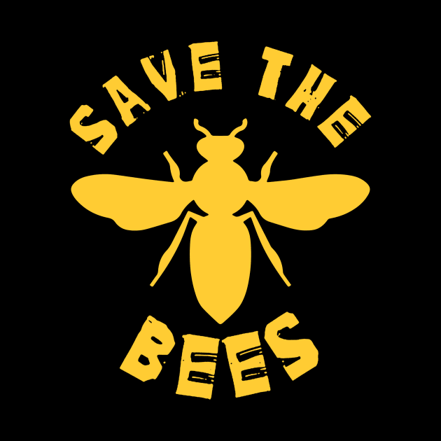 Save The Bees Nature Lovers by AnnetteNortonDesign