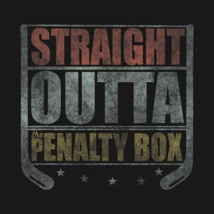 Straight Outta The Penalty Box Hockey T-Shirt