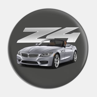 Z4 E89 Silver Emblem Pin