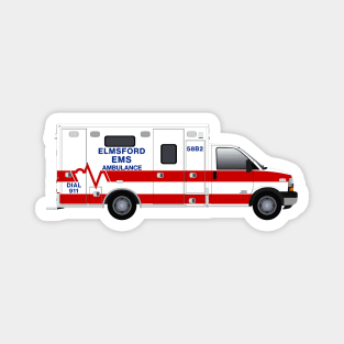 Elmsford Ambulance Magnet