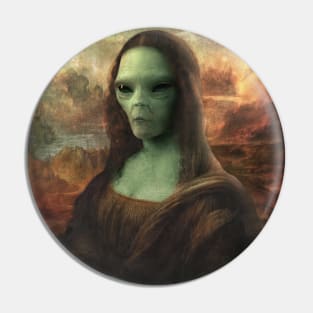 Mona lisa Pin