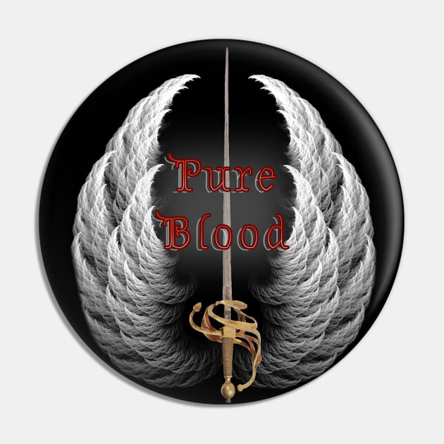 PureBlood Wings Pin by Fractalizer