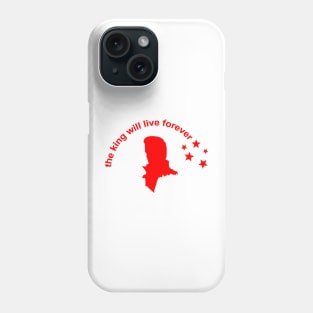 Shape of the rock king Phone Case