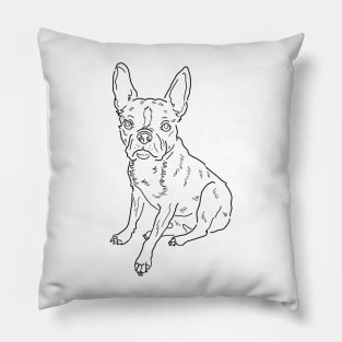 Plenty of Pets---French Bulldog (centered) Pillow