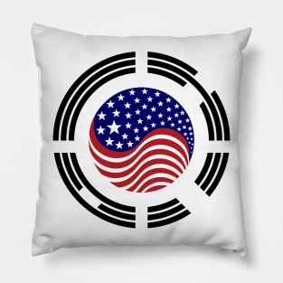 Korean American Multinational Patriot Flag Series Pillow