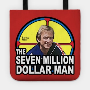 SMDM Logo - The Seven Million Dollar Man - Barney Miller (Hiller) Tote