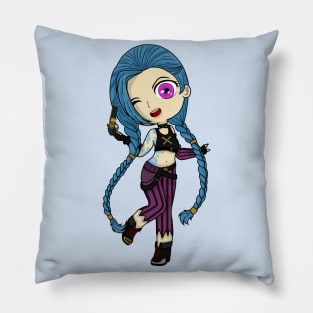 cute Powder chibi Pillow