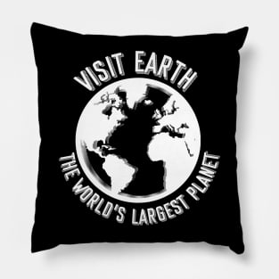 Visit Earth Pillow