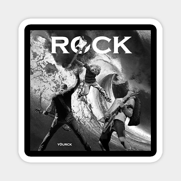 Rock N'Roll Magnet by y0urck