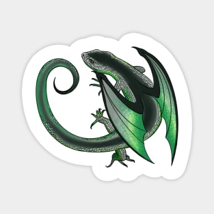 Aromantic Pride Dragon Magnet