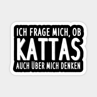 Katta Spruch Frauen Mädchen guckender Madagaskar Magnet