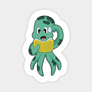 Octopus Nerd Book Magnet