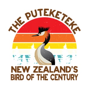 The Puteketeke New Zealand's Bird Of The Century T-Shirt