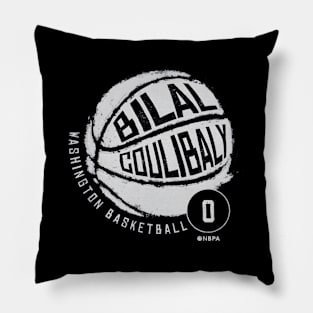 Bilal Coulibaly Washington Basketball Pillow