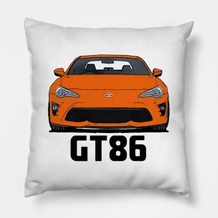 Toyota GT86/Subaru BRZ - Orange Pillow